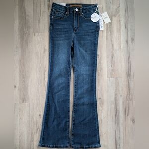 NWT Joe's Jeans The Camila High Rise Bell Bottom Indigo Flare Jeans, 12Y (X1)